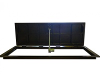 Люки в подвал с электроприводом стелс-эл 1000х1800п на пульте