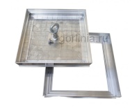 Напольный люк под плитку 800х600 мм Small 