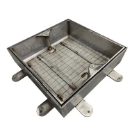 Люк под брусчатку Проспект-ВН 400*400 образец изделия