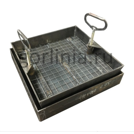 Смотровой люк под брусчатку Проспект-ВЦ 500*500